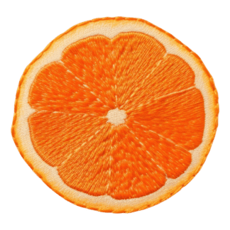Orange Needlepoint Kit for The Beginner et al.
