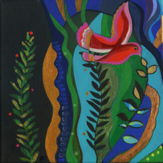 Spring Vesna Needlepoint Canvas by Christina Saj