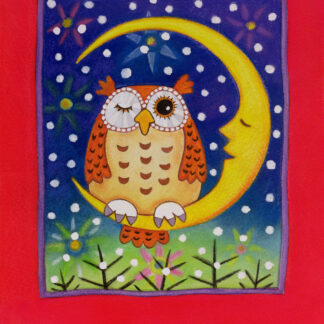 The Winking Owl Needlepoint Kit by Cathy Baxter