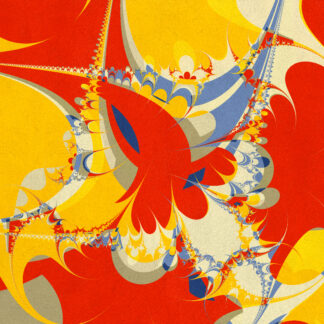 Reimagined Needlepoint Canvas by Jef Bourgeau