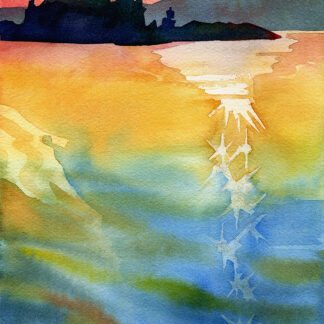 Sun and Sparkles Needlepoint Canvas by Dianne Bersea
