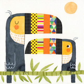 Toucans Needlepoint Canvas by Terry Runyan